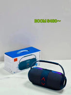 S480 Portable Wireless Boombox with 5W Woofer for Theater and Party Audio via AUX