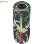 P9 Pro Powerful Mini USB Speaker with High-Quality 20W Wireless Stereo Sound for Outdoor Use