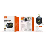 500mAh Wireless DJ Speaker with Powerful Heavy Bass – Portable and Compact