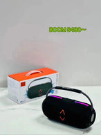 S480 Portable Wireless Boombox with 5W Woofer for Theater and Party Audio via AUX