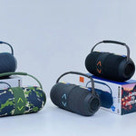 S480 Portable Wireless Boombox with 5W Woofer for Theater and Party Audio via AUX