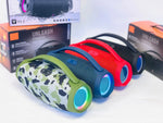 Portable Waterproof Bluetooth Subwoofer Speaker with Deep Bass for Outdoor Music