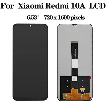 Pantalla LCD de 6,53 pulgadas para Xiaomi Redmi 10A, digitalizador de pantalla táctil para Redmi 10A