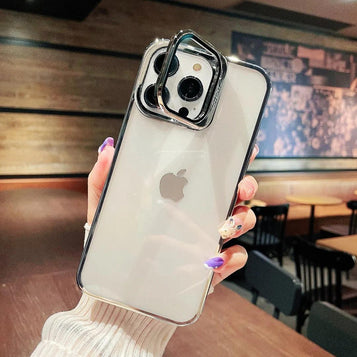IPHONE 12/12 PRO /12 PRO MAX   BEST U1 STAND CASE CAMARA PROTECTION FULL METAL FRAME + HARD SCREEN PROTECTOR FREE