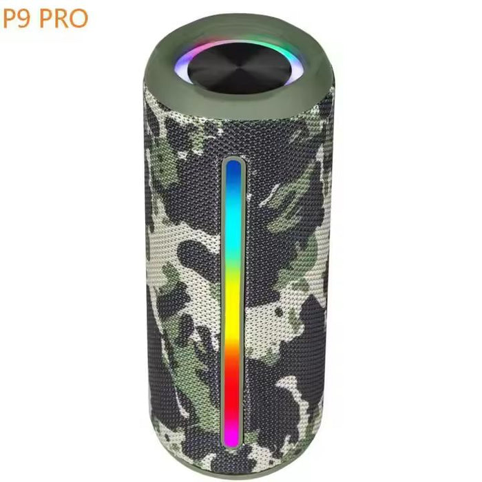 P9 Pro Powerful Mini USB Speaker with High-Quality 20W Wireless Stereo Sound for Outdoor Use