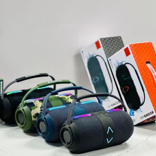 S480 Portable Wireless Boombox with 5W Woofer for Theater and Party Audio via AUX