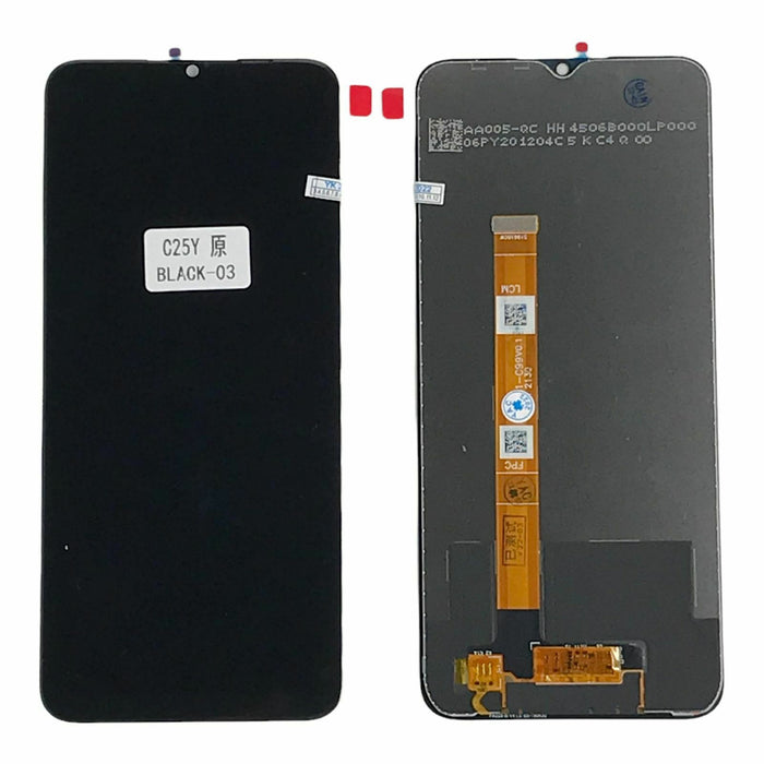 Pantalla LCD para REALME C 25Y montaje de digitalizador con pantalla táctil, piezas de repuesto 100% probadas