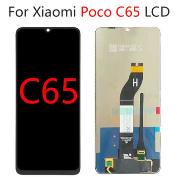 Pantalla LCD para Poco C65, montaje de digitalizador con pantalla táctil, piezas de repuesto 100% probadas
