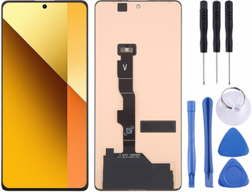Pantalla LCD para Redmi 13 montaje de digitalizador con pantalla táctil, piezas de repuesto 100% probadas