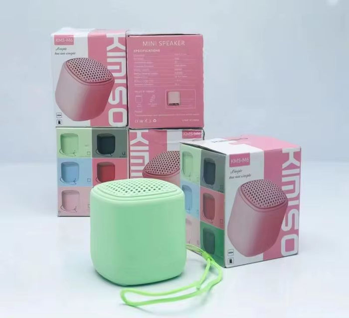 M6 Mini Waterproof Wireless Portable Speaker for Multimedia Use